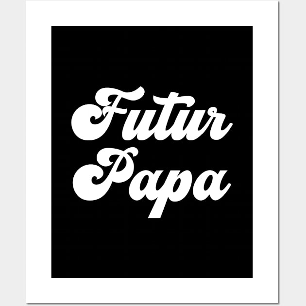 Futur Papa Wall Art by LemonBox